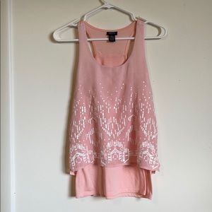 Sequin tank